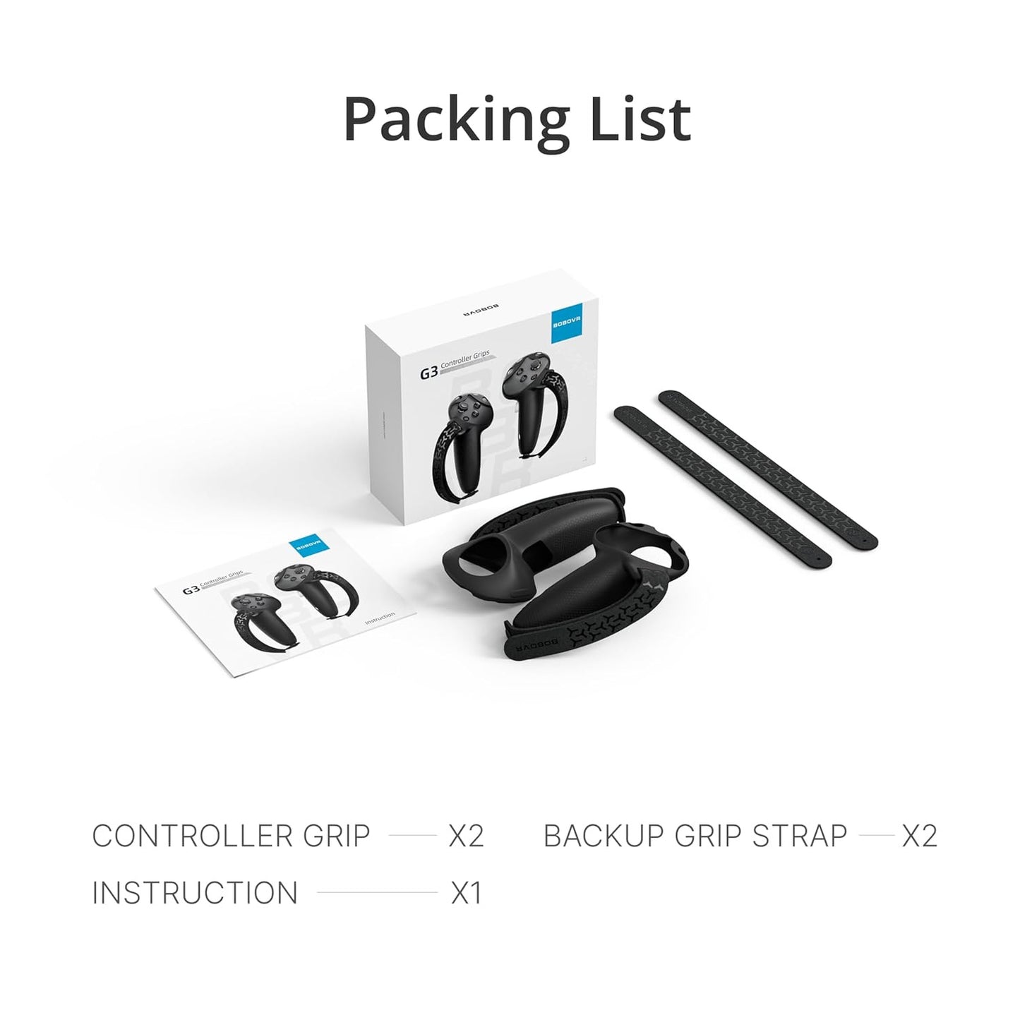 BOBOVR G3 Controller Grips for Meta Quest 3 and 3S - GameShop Asia