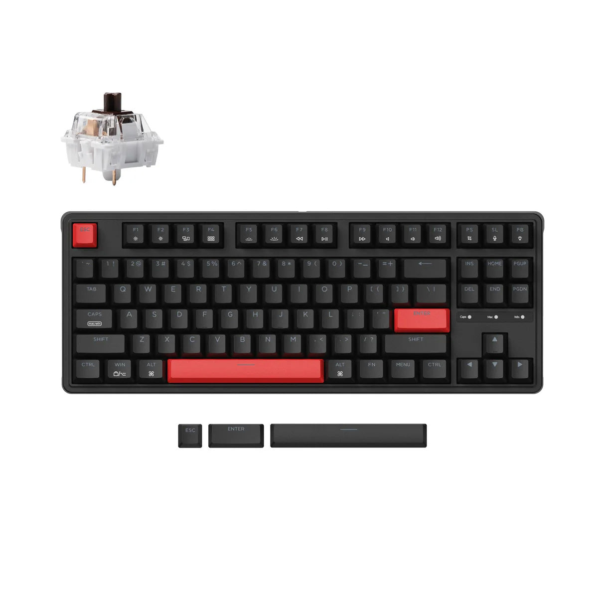Keychron C3 Pro QMK/VIA Wired Mechanical Keyboard - GameShop Asia