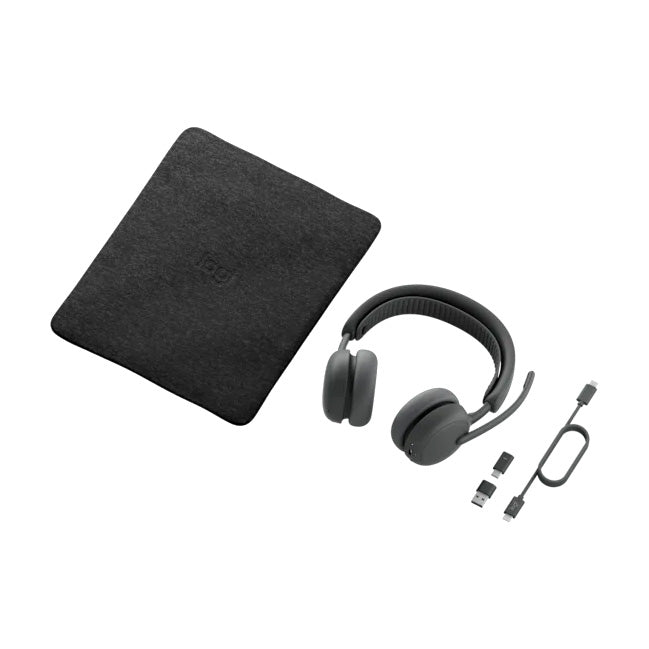 Logitech Zone Wireless 2 ES for Business (Teams version, with receiver) Graphite - GameShop Asia