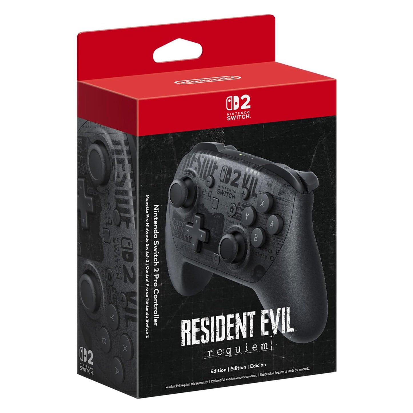 Nintendo Switch 2 Pro Controller Resident Evil Requiem Edition (Asia)