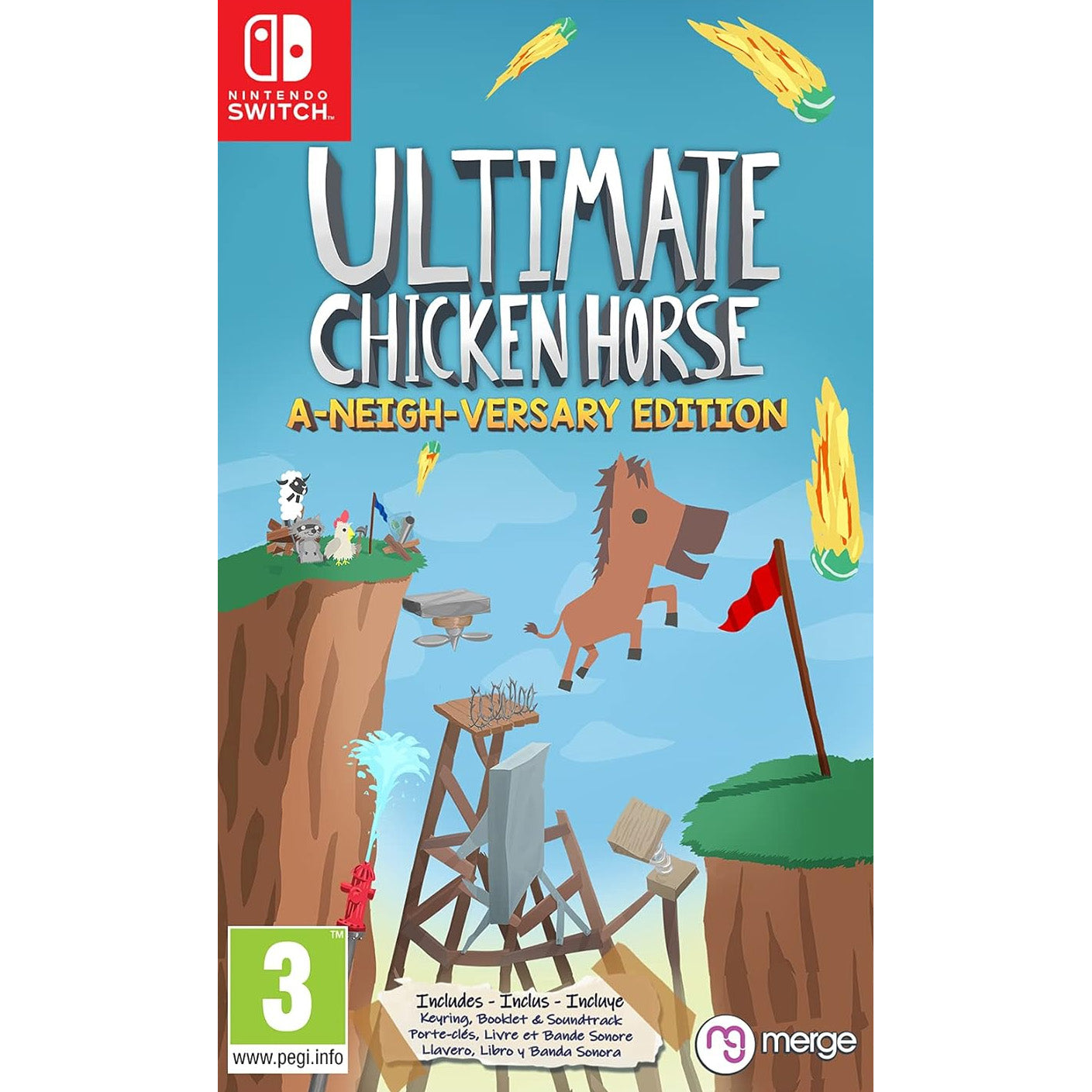 Ultimate Chicken Horse: A-Neigh-Versary Edition (Nintendo Switch) - GameShop Asia