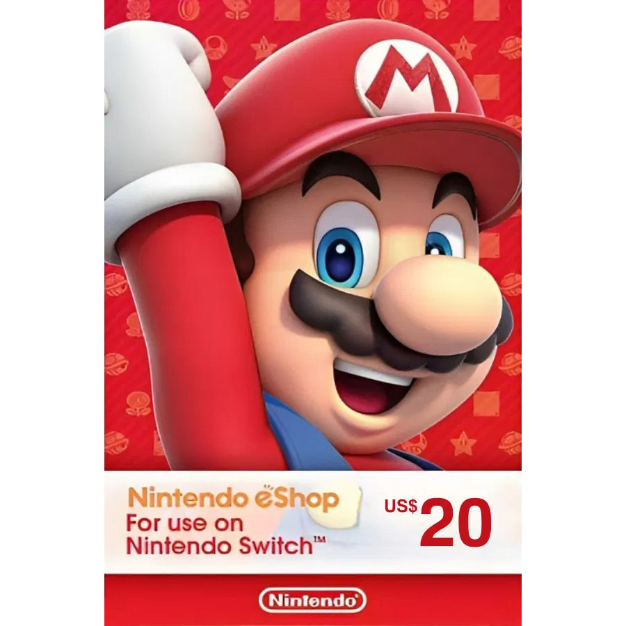 Nintendo eShop Card USD20 - GameShop Asia
