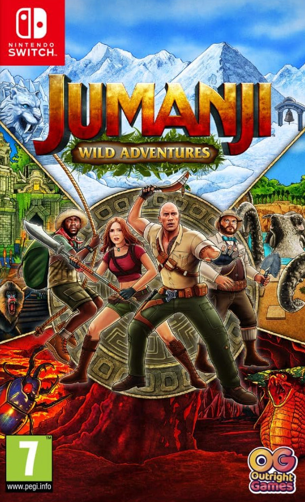 Jumanji Wild Adventures (Nintendo Switch) - GameShop Asia