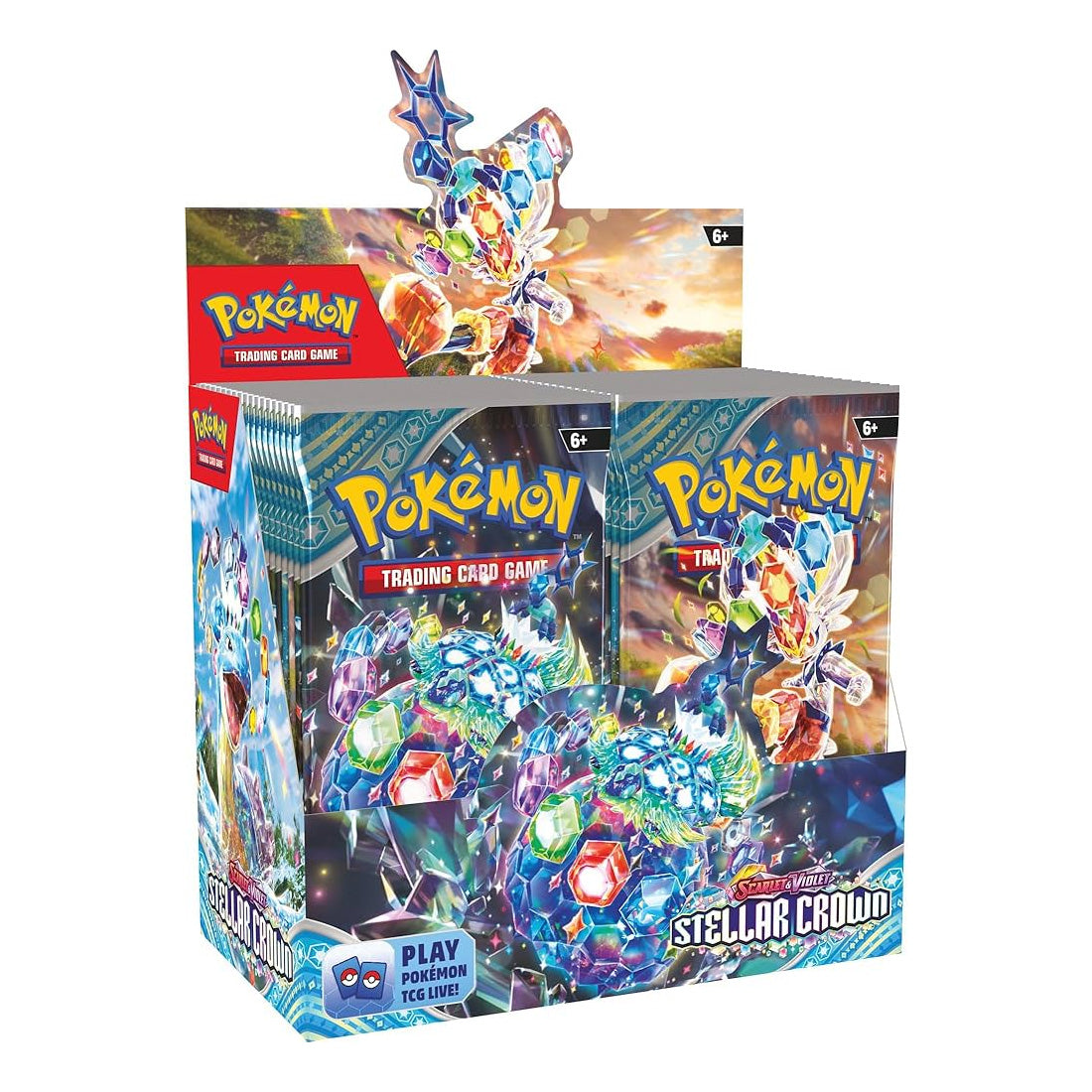 Pokemon Trading Card Game Scarlet & Violet SV07 Stellar Crown Booster Pack Box - GameShop Asia