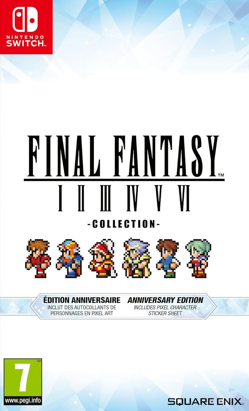 Final Fantasy I-VI Collection Anniversary Edition (Nintendo Switch) - GameShop Asia