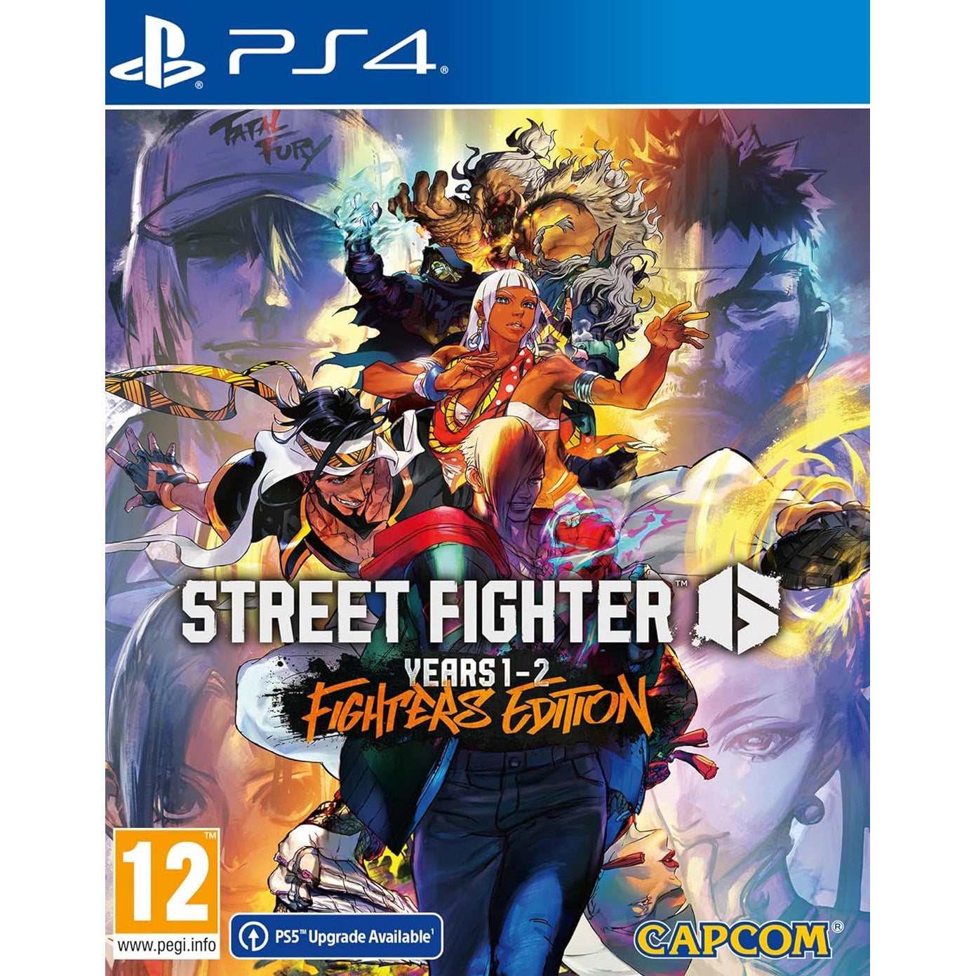 Street Fighter 6 Years 1-2 Fighters Edition (PS4) - GameShop Asia