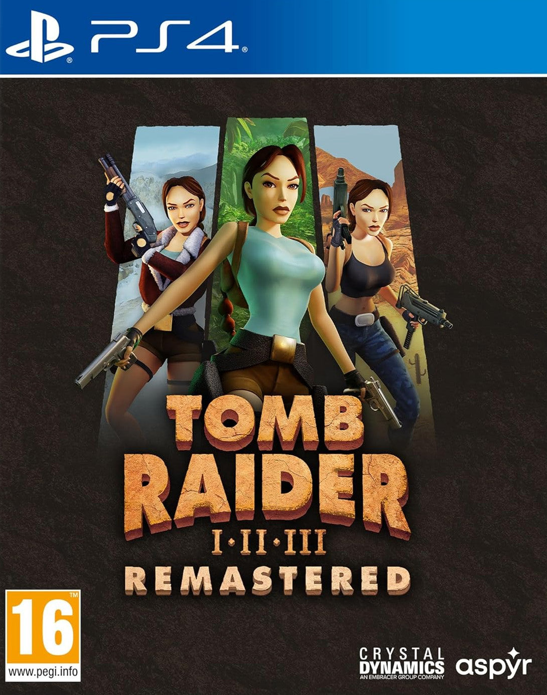 Tomb Raider 1-3 Remastered (PS4) - GameShop Asia