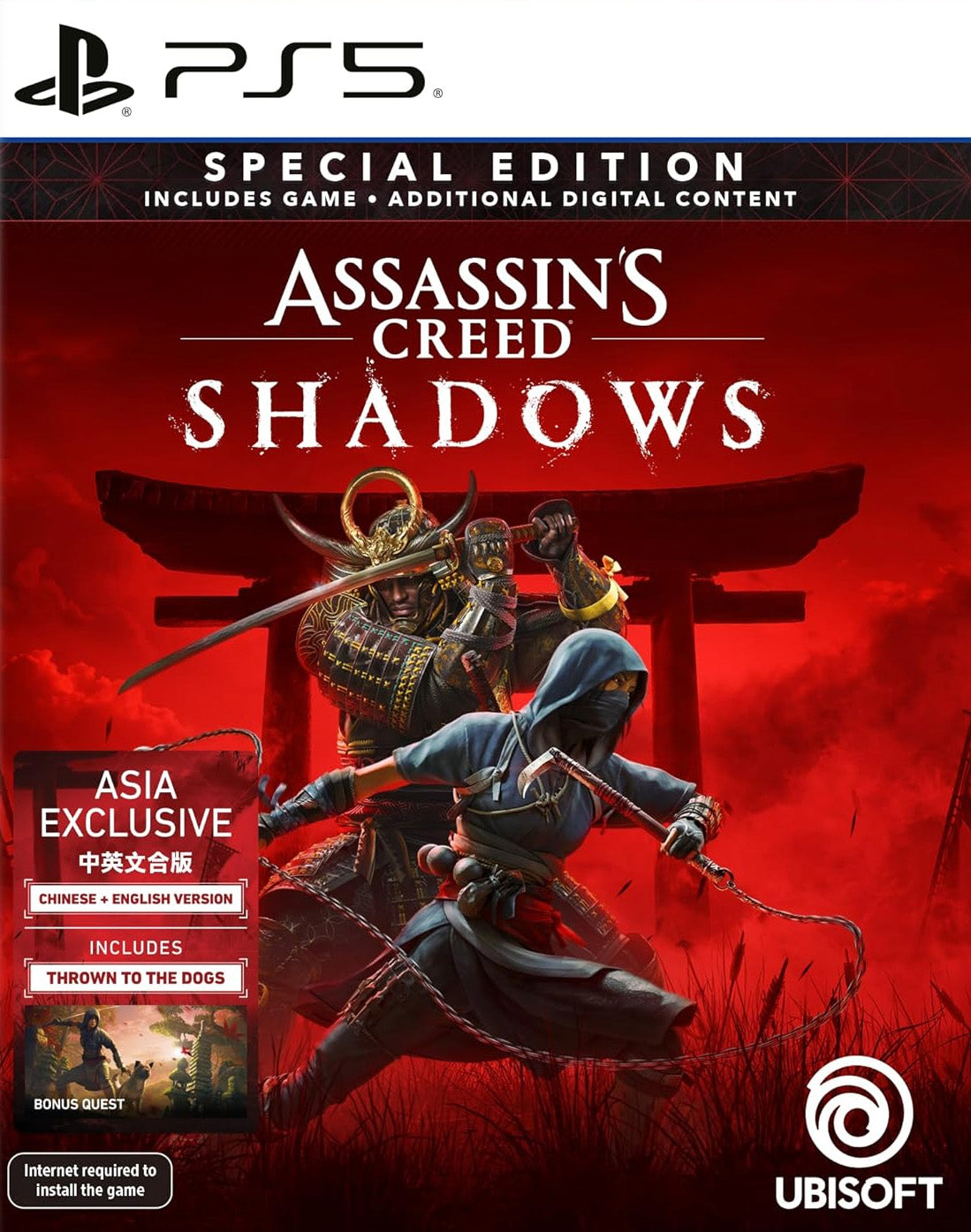 Assassin's Creed Shadows Special Edition (PS5/Asia) - GameShop Asia