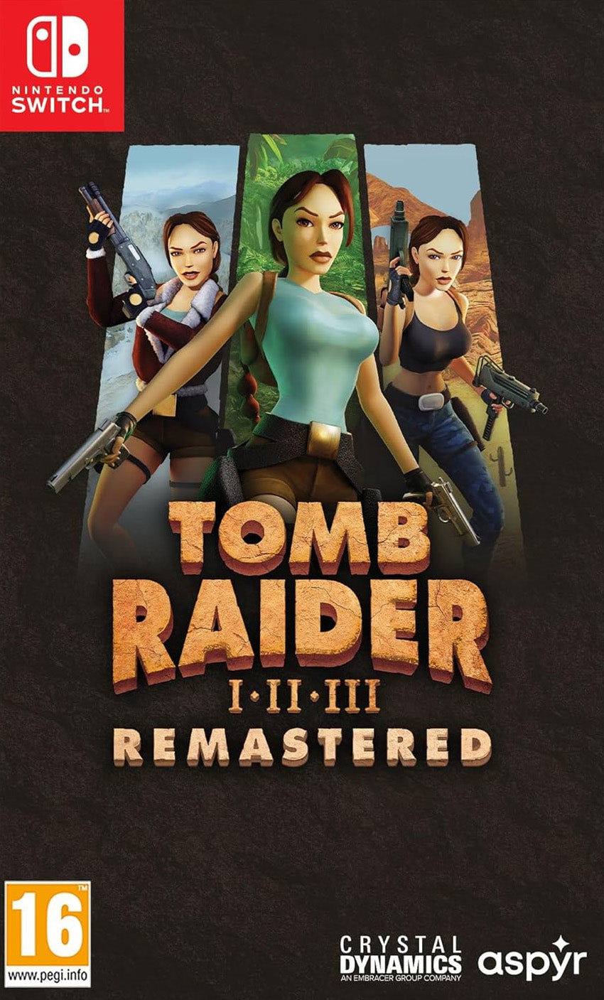 Tomb Raider 1-3 Remastered (Nintendo Switch) - GameShop Asia