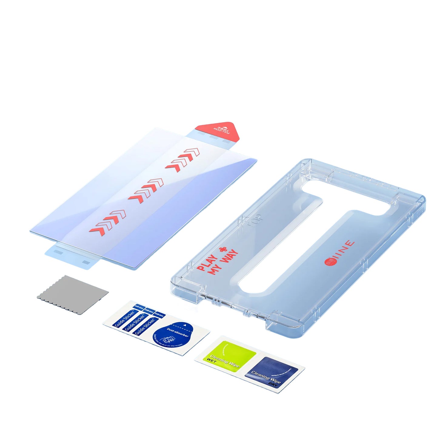 IINE Screen Protector Tempered Glass with Dust Removal Box for Nintendo Switch 2 - GameShop Asia