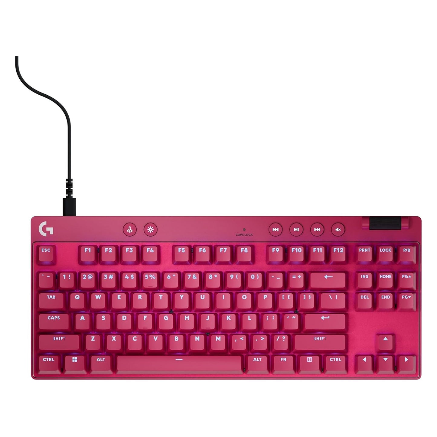 Logitech G PRO X TKL Rapid Wired Gaming Keyboard with Analog Switch - GameShop Asia