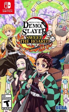 Demon Slayer Kimetsu No Yaiba Sweep the Board! The Tower of Children (Nintendo Switch) - GameShop Asia