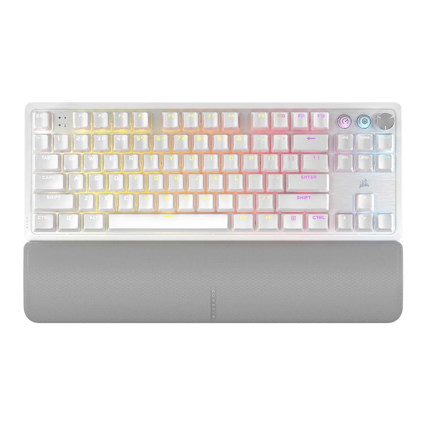 K70 PRO TKL High Performance Hall Effect Programmable Wired Gaming Keyboard with Rapid Trigger - GameShop Asia