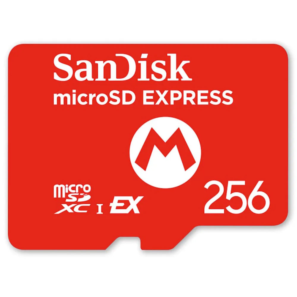 SanDisk X Nintendo microSD Express Card Super Mario 256GB - GameShop Asia