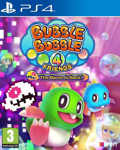 Bubble Bobble 4 Friends The Baron Is Back! (PS4) - GameShop Asia