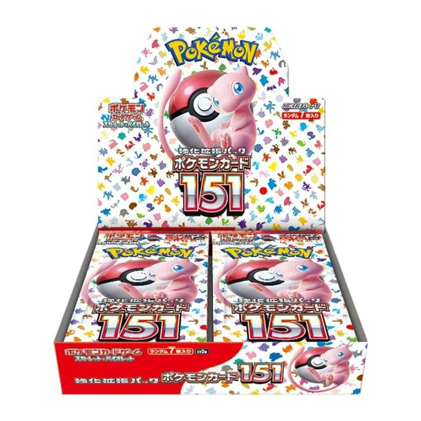 Pokemon Trading Card Game 151 SV02A Booster Box (Japan) - GameShop Asia