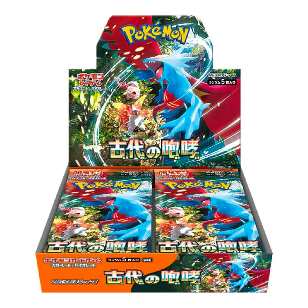 Pokemon Trading Card Game Scarlet & Violet SV04K Expansion Pack Ancient Roar (Japan)