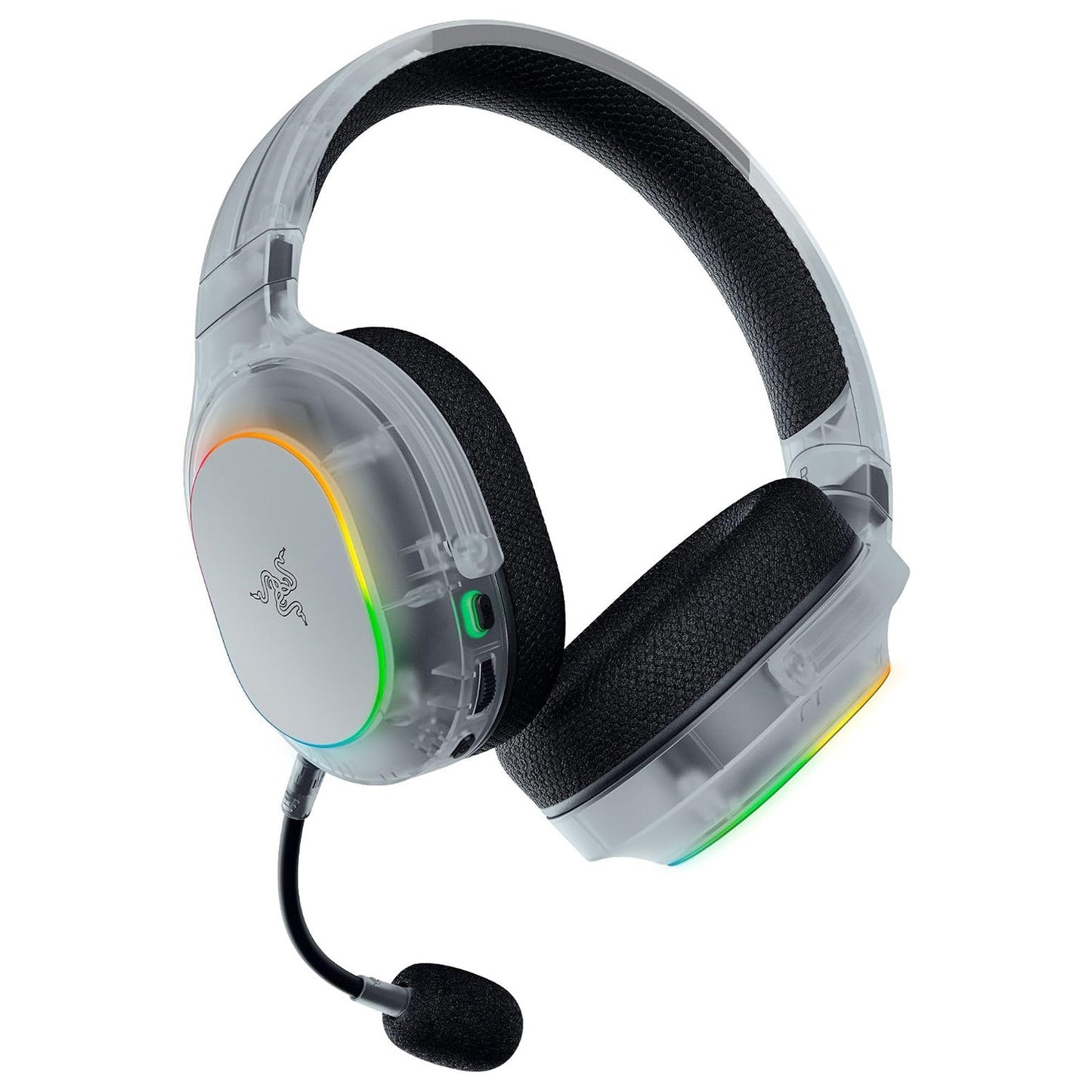 Razer Barracuda X Chroma Wireless Multi-Platform Gaming and Mobile Headset Phantom White Edition - GameShop Asia