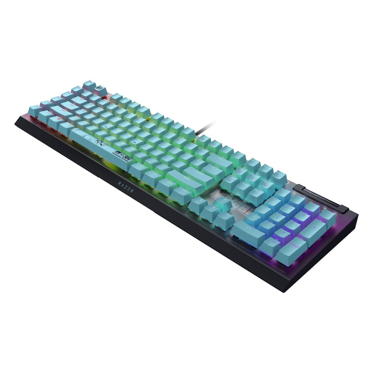 Razer BlackWidow V4 X Mechanical Gaming Keyboard (Green Switch) Zenless Zone Zero Edition - GameShop Asia