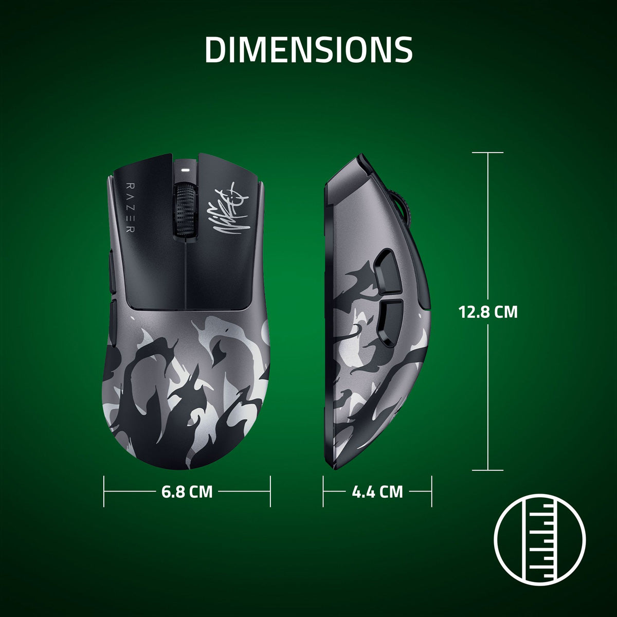 Razer DeathAdder V4 Pro Wireless Gaming Mouse NiKo Edition