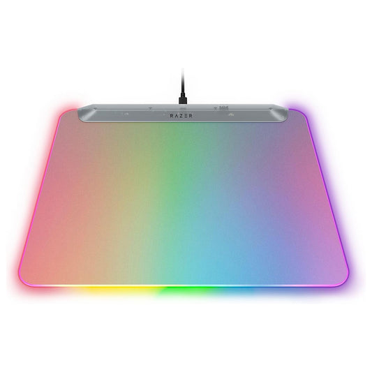 Razer Firefly V2 Pro Multi-zone Chroma Gaming Mouse Mat Phantom White Edition - GameShop Asia
