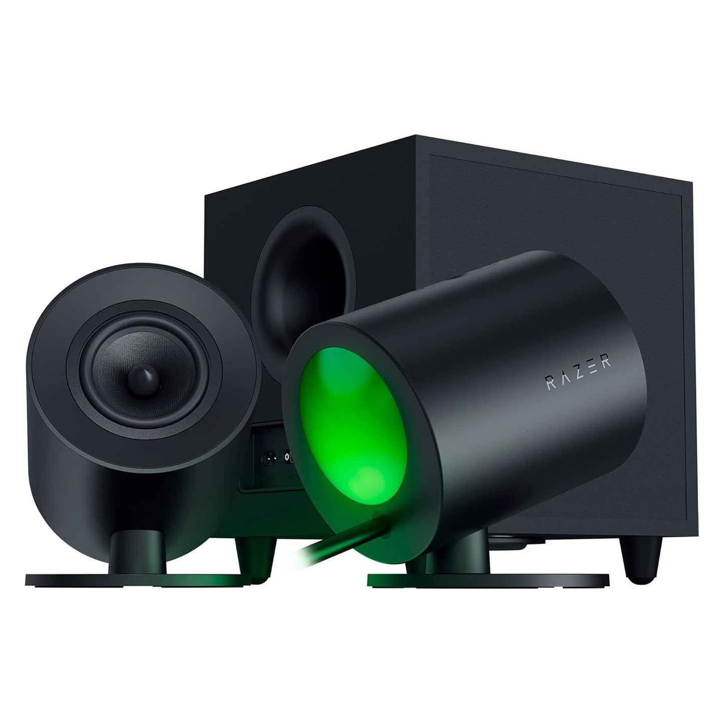 Razer Nommo V2 Full-Range 2.1 PC Gaming Speakers with Wired Subwoofer - GameShop Asia
