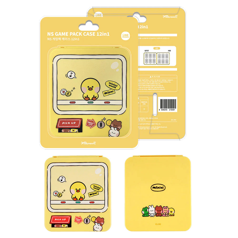 Gammac Line Friends Games Card Case for Nintendo Switch - GameShop Asia
