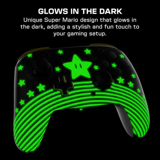 Turtle Beach Rematch Wireless Controller for Nintendo Switch Super Mario Star