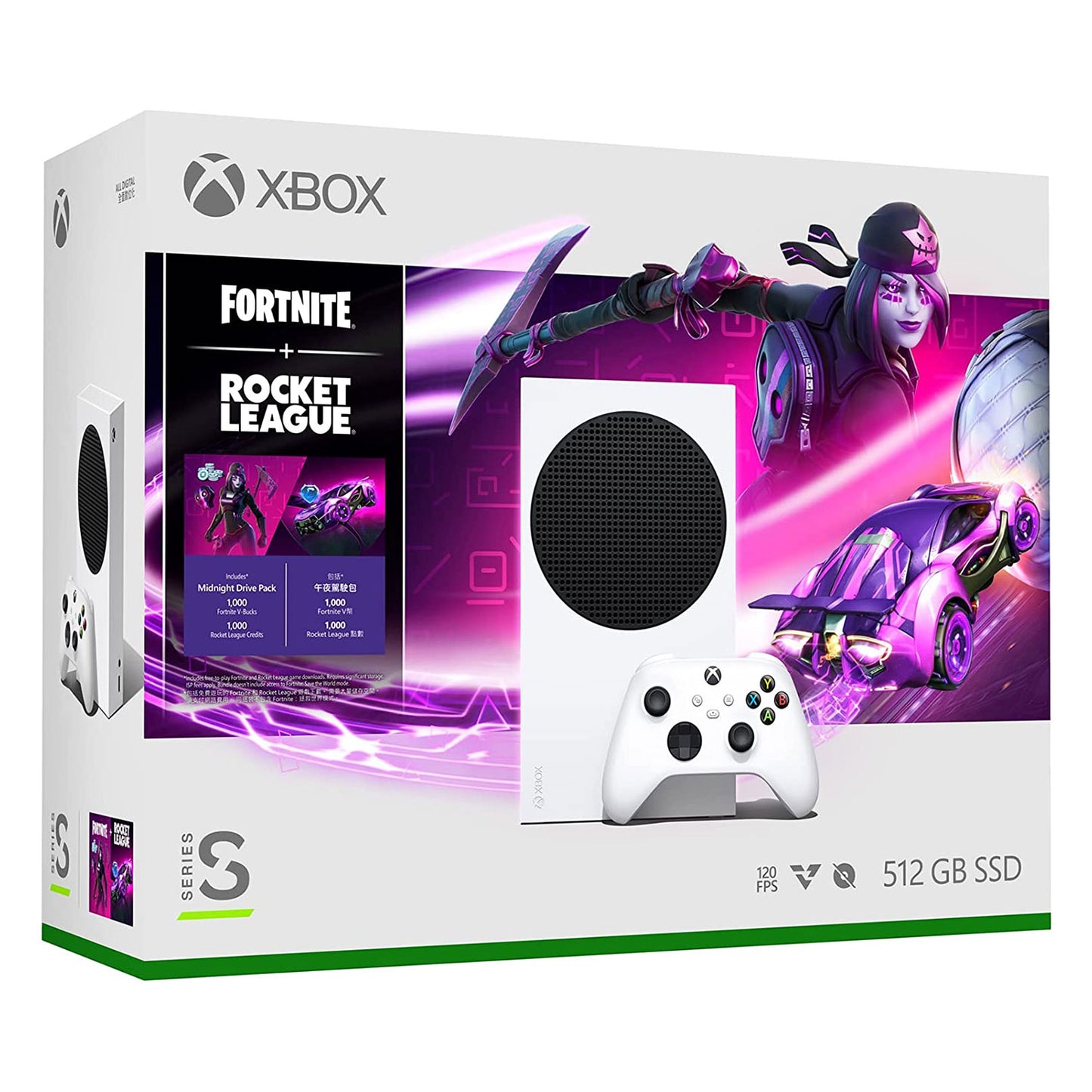 Xbox Series S Fortnite and Rocket League Console Bundle - GameShop Asia