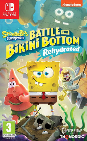 SpongeBob Squarepants: Battle for Bikini Bottom Rehydrated (Nintendo Switch) - GameShop Asia