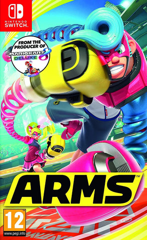 ARMS with Joy-Con Controller Pair Grey Bundle (Nintendo Switch) - GameShop Asia