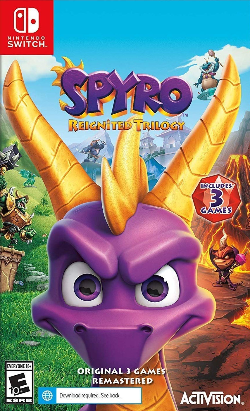 Spyro Reignited Trilogy (Nintendo Switch) - GameShop Asia