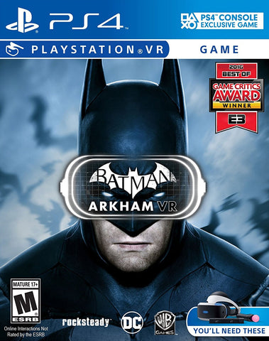 Batman Arkham VR (PS4) - GameShop Asia
