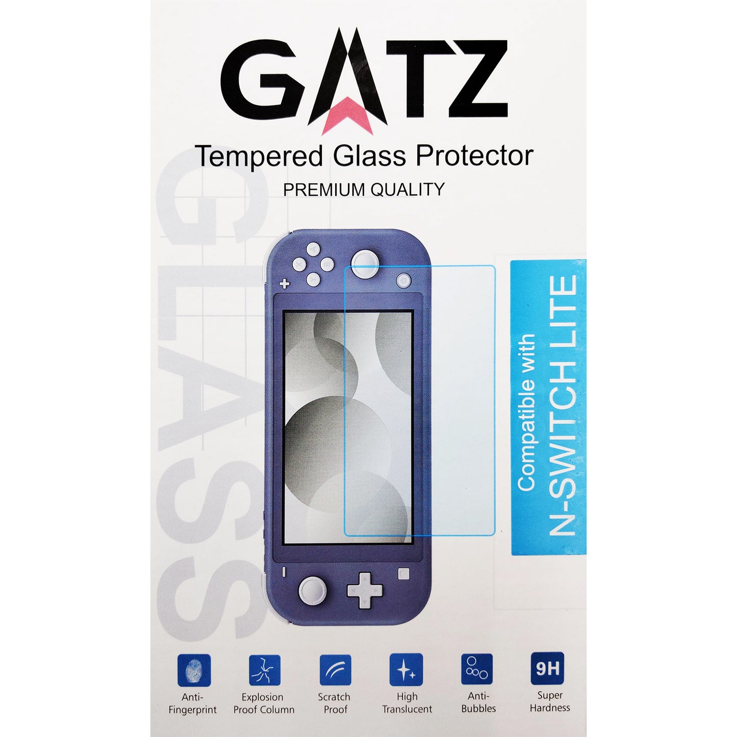 GATZ Screen Protector Tempered Glass for Nintendo Switch Lite - GameShop Asia