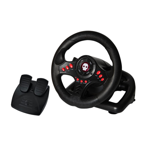 Numskull Multi Format Steering Wheel for PC, PS3, PS4, Xbox One - GameShop Asia