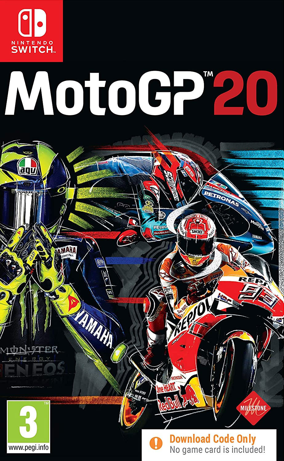 MotoGP20 (Nintendo Switch / Code in a Box) - GameShop Asia