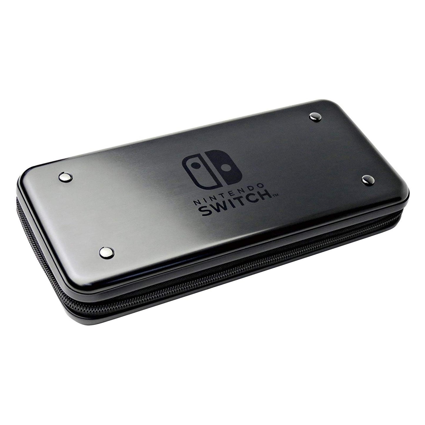 Hori Aluminium Case for Switch Steel Black - GameShop Asia