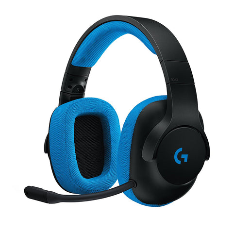 Logitech G233 Wired Gaming Headset for PC, Xbox One, PS4, Switch, Mobile - GameShop Asia
