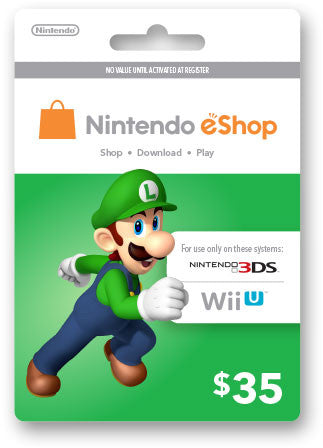 Nintendo eShop Prepaid Card USD35 - Digital Download - GameShop Asia