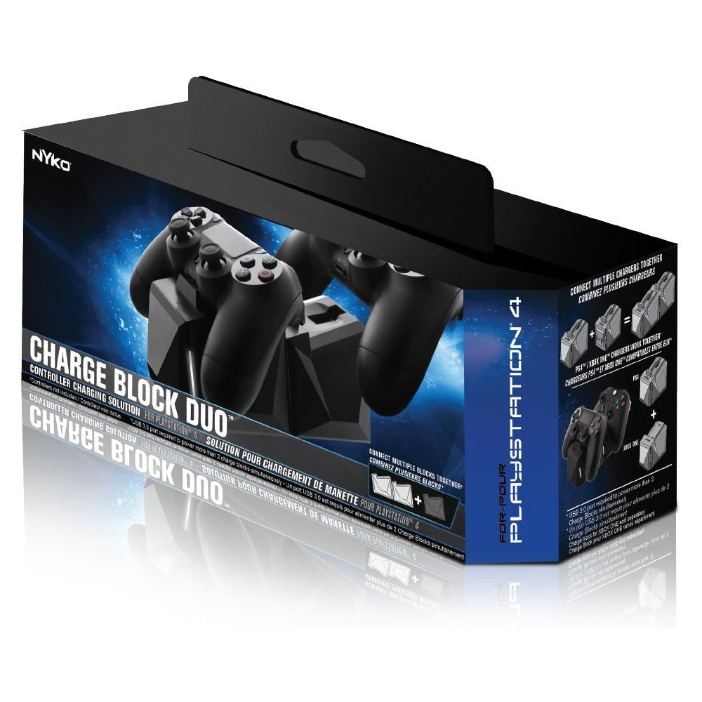 Nyko Charge Block Duo Black for PlayStation 4 - GameShop Asia