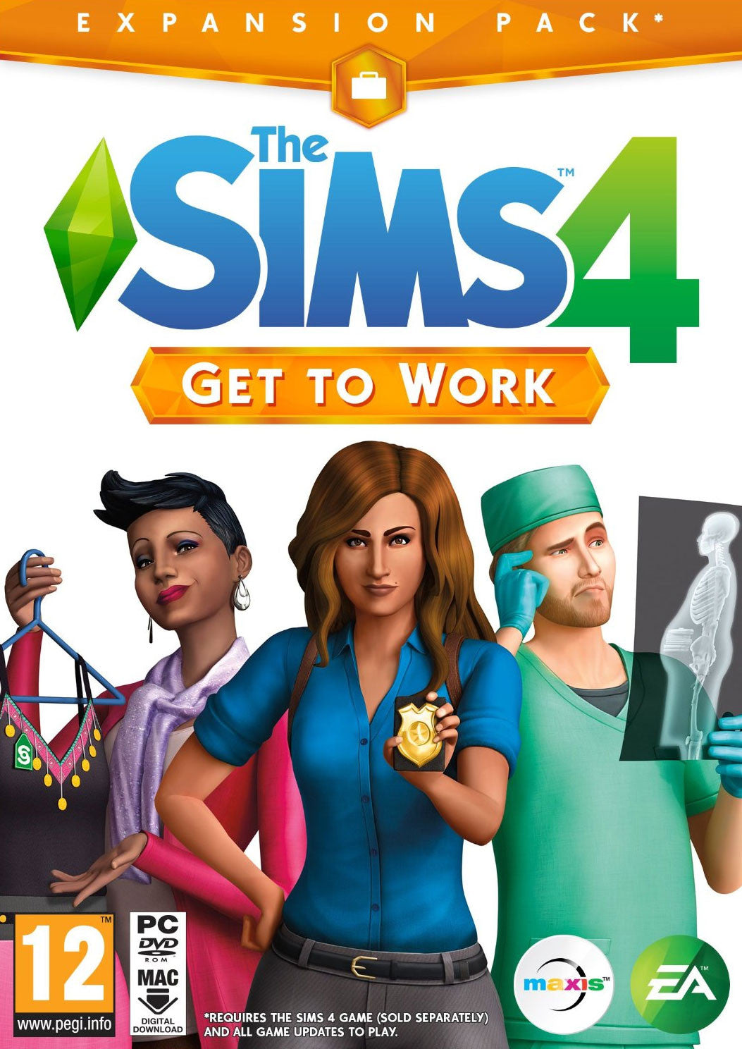 The Sims 4 Get to Work Expansion Pack (PC) - GameShop Asia