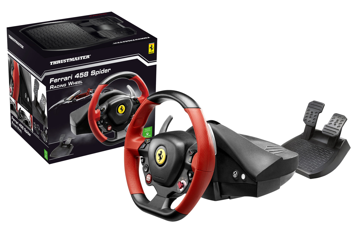 Thrustmaster Ferrari 458 Spider Racing Wheel for Xbox - GameShop Asia