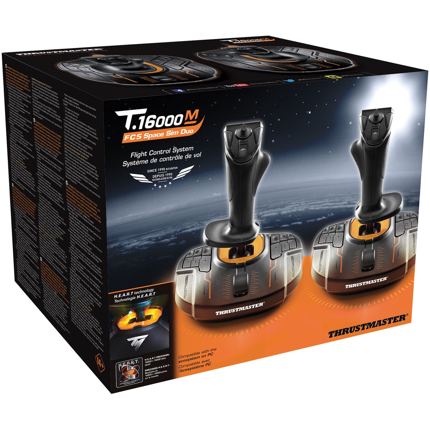 Thrustmaster T.16000M Space Sim Duo Flight Stick - GameShop Asia