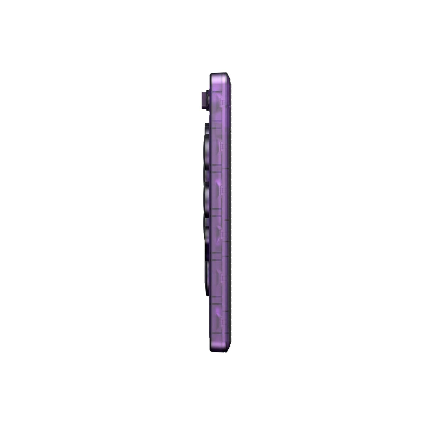 8BitDo Bluetooth Arcade Controller Transparent Purple - GameShop Asia