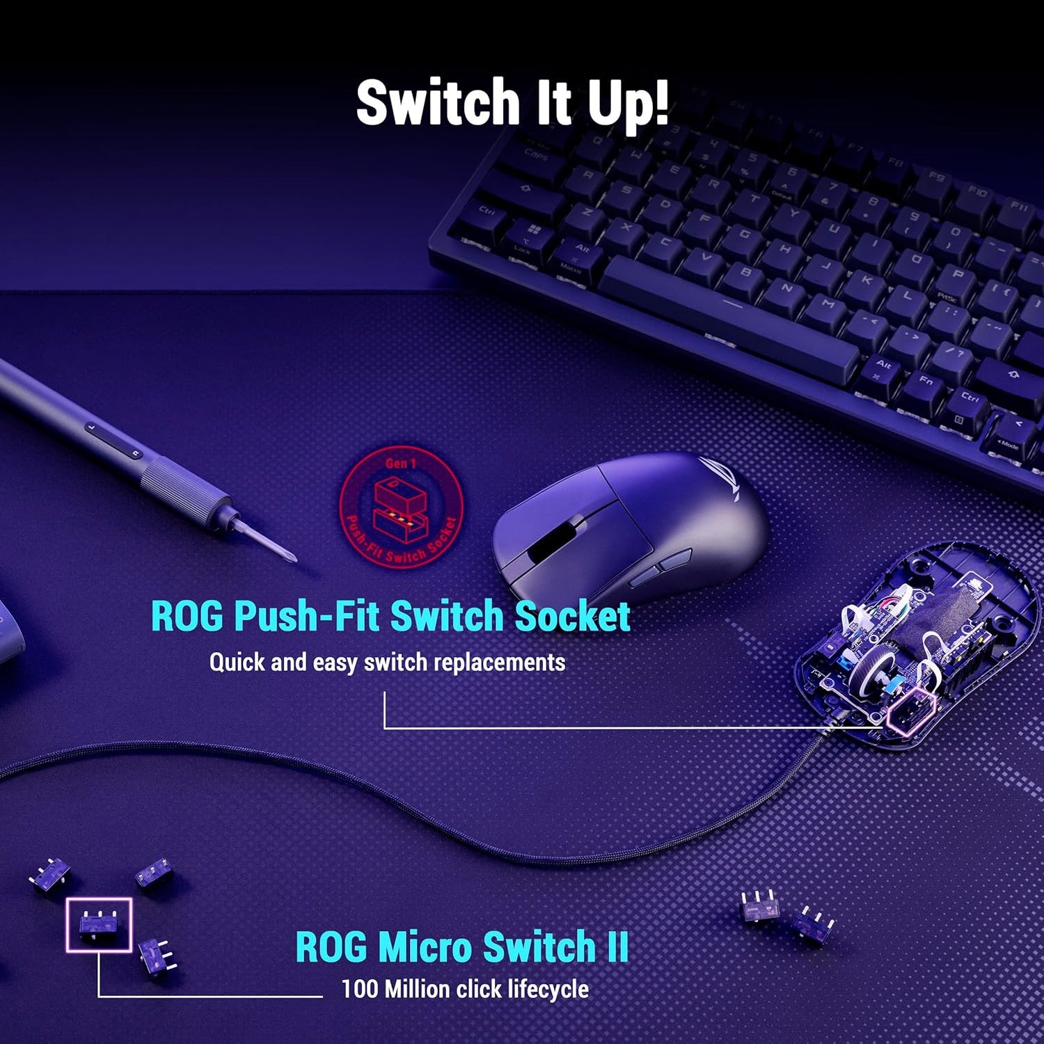 ASUS ROG Harpe Mini Core Wired Gaming Mouse - GameShop Asia