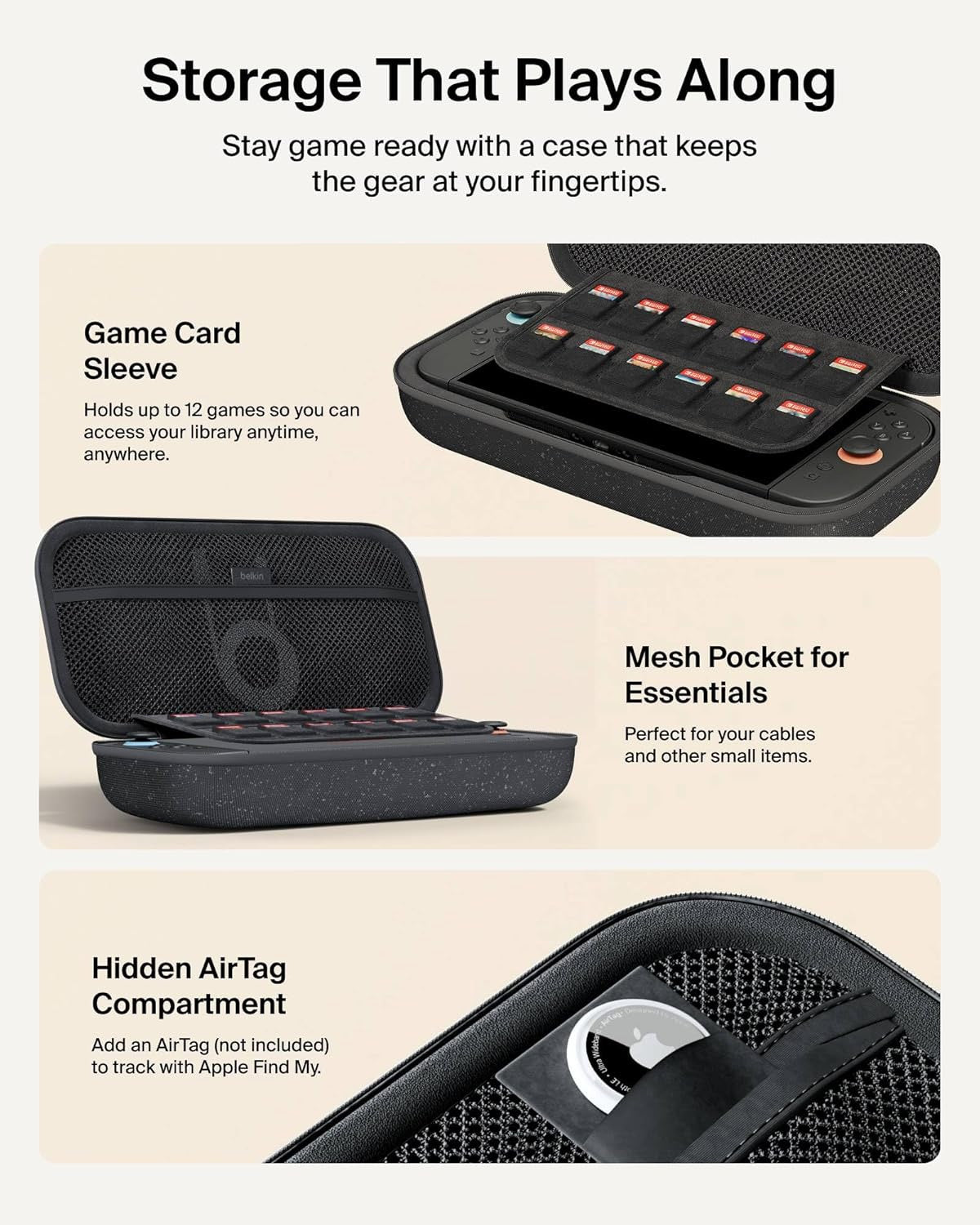 Belkin Nintendo Switch 2 Charging Case - GameShop Asia