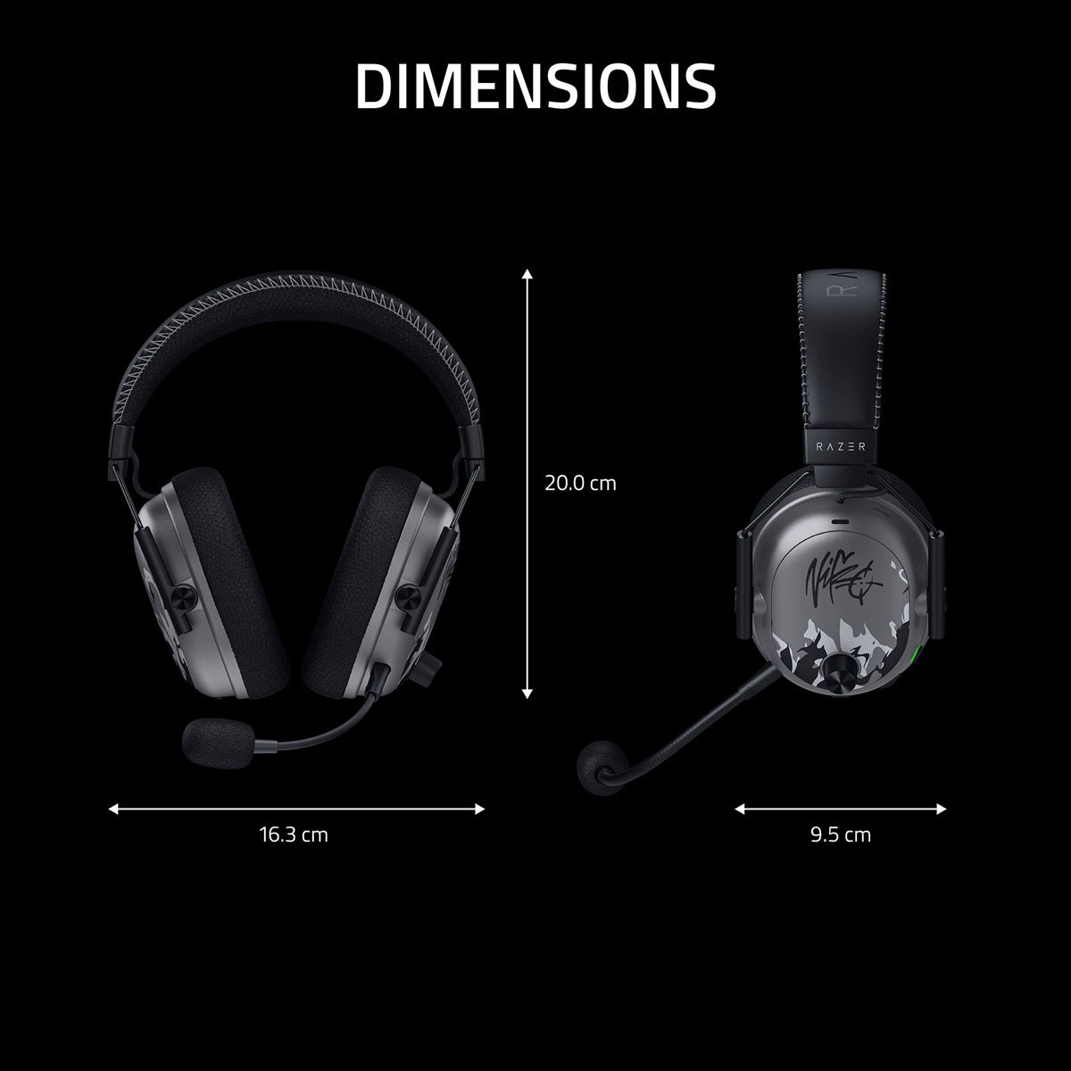 Razer BlackShark V3 Pro Wireless ANC Esports Headset NiKo Edition