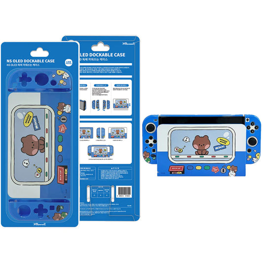 Gammac Line Friends Protective Case and Dockable Case for Nintendo Switch OLED - GameShop Asia
