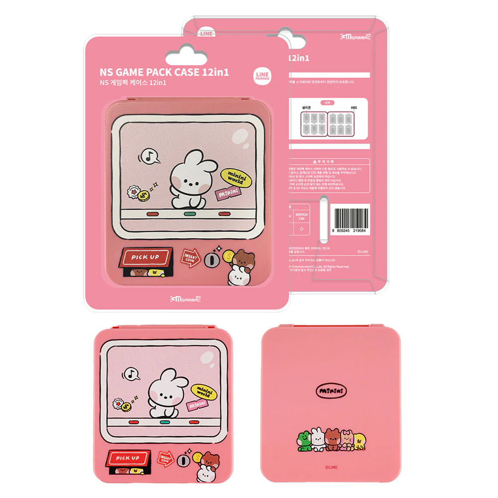 Gammac Line Friends Games Card Case for Nintendo Switch - GameShop Asia