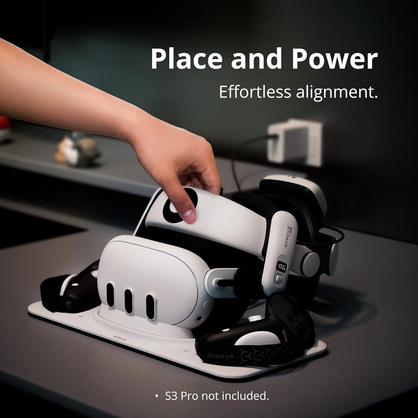 BOBOVR D3 Charging Dock for Meta Quest 3 - GameShop Asia